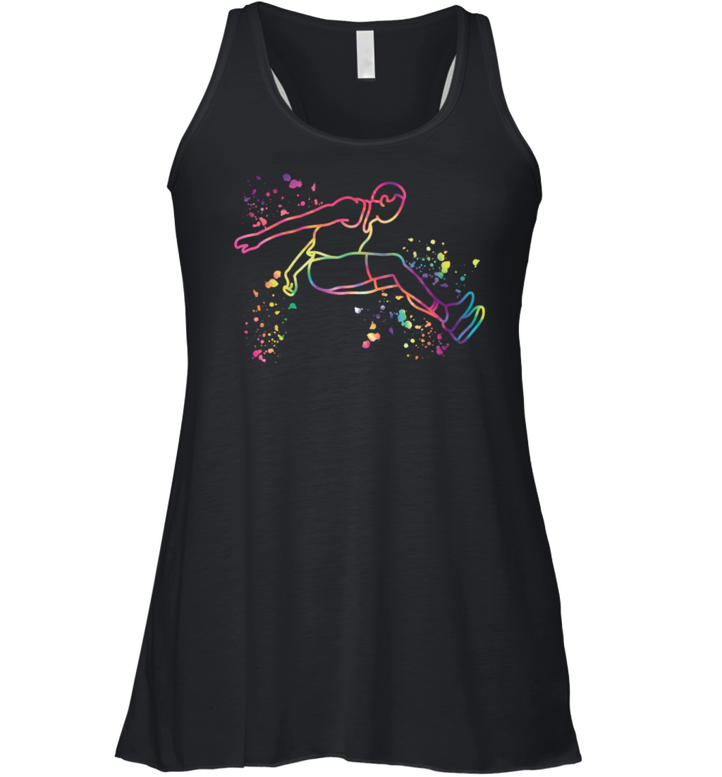 Long Jumper Long Jumping Kids Long Jump Women's Flowy Tank Top