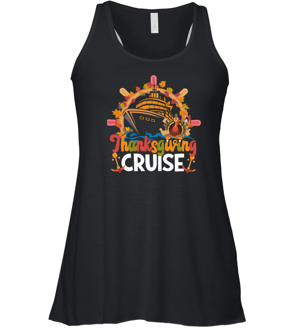 Thanksgiving Cruise Squad 2024 Women's Flowy Tank Top