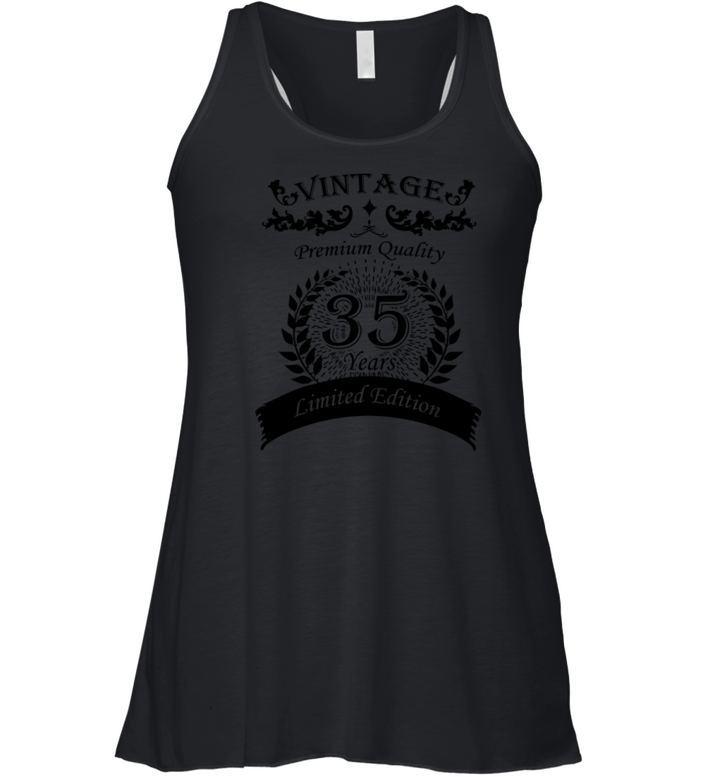 Vintage 35th Birthday Edition Women's Flowy Tank Top