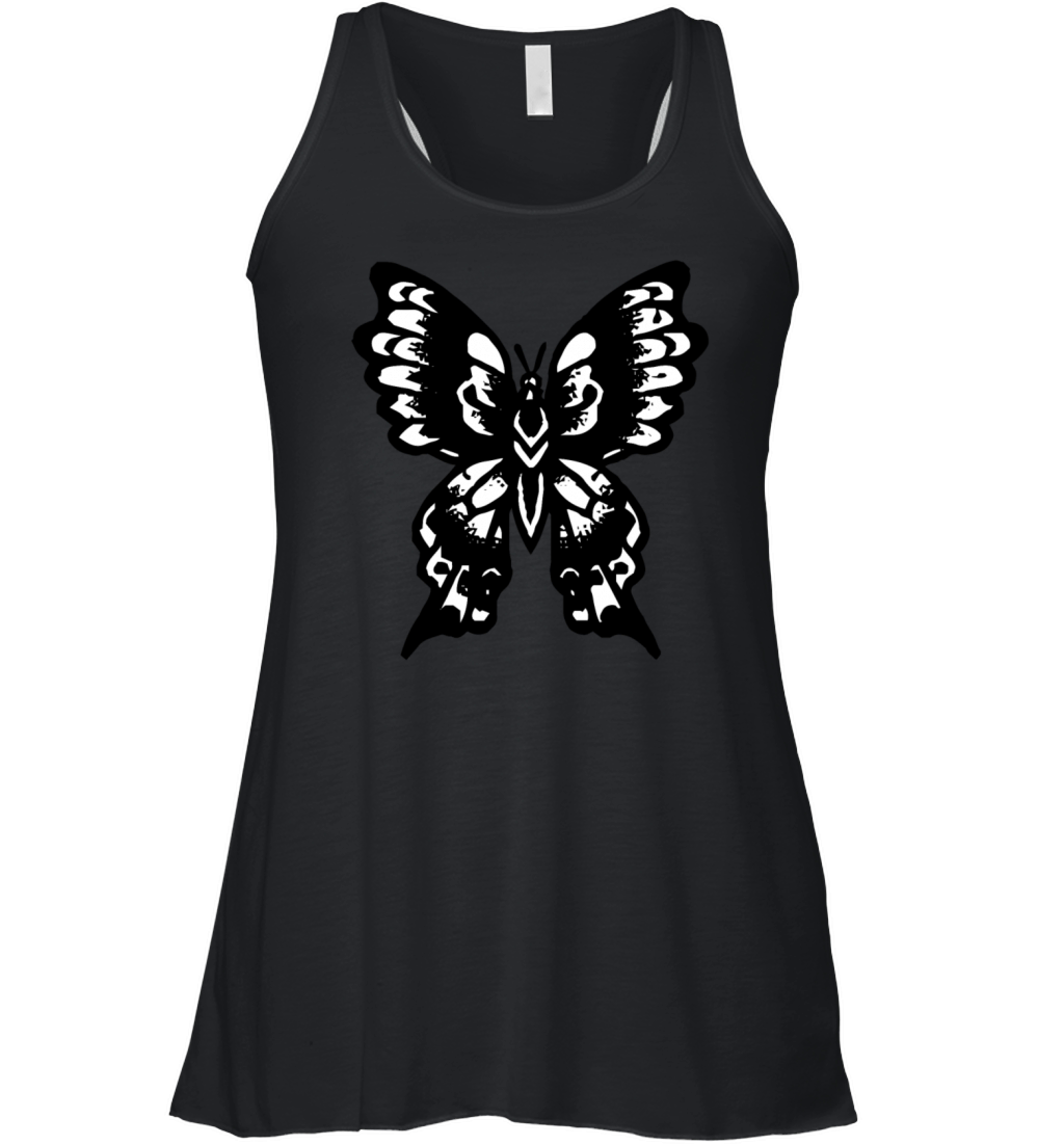 Vintage Butterfly Women's Flowy Tank Top