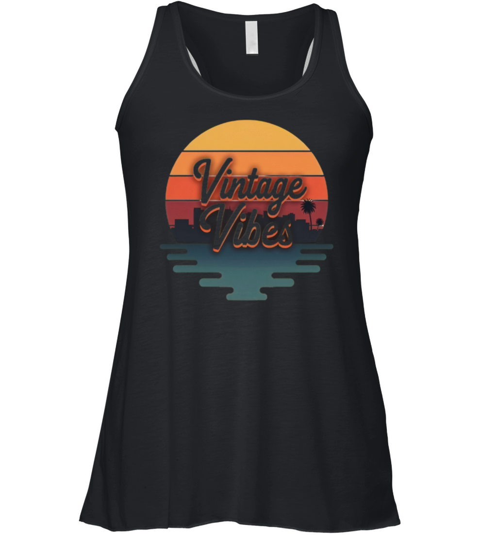 Vintage Vibes Women's Flowy Tank Top