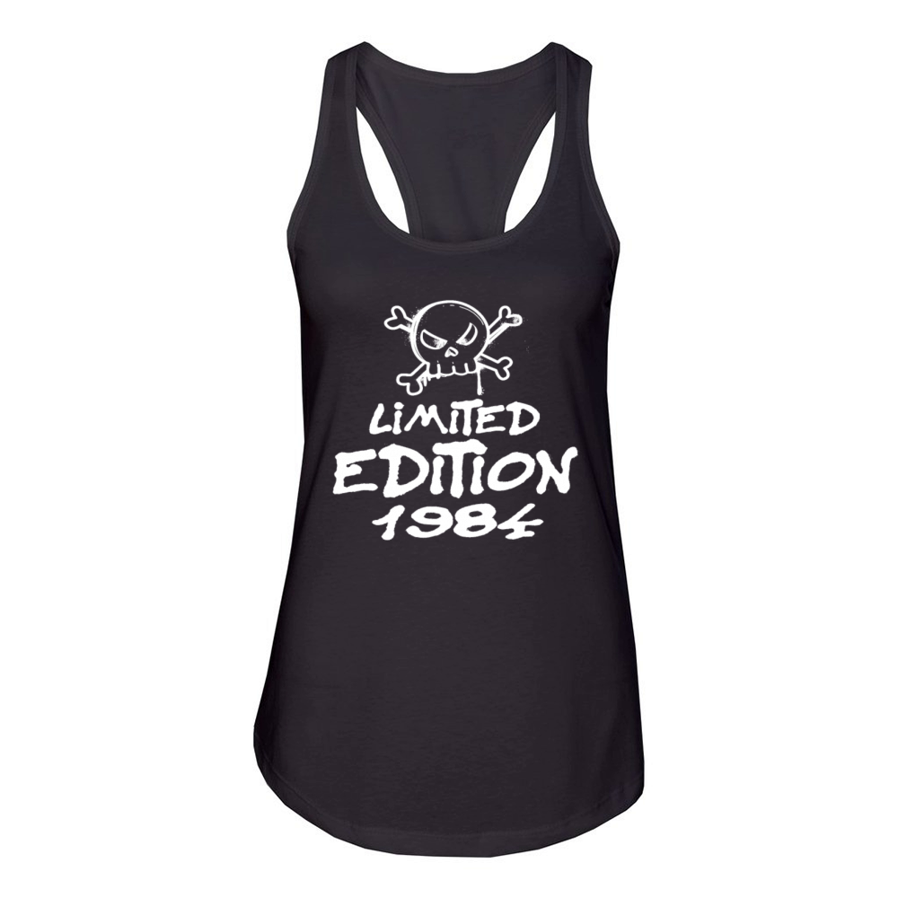 Limited Edition 1984 Birthday 1984 Born Women's Racerback Tank