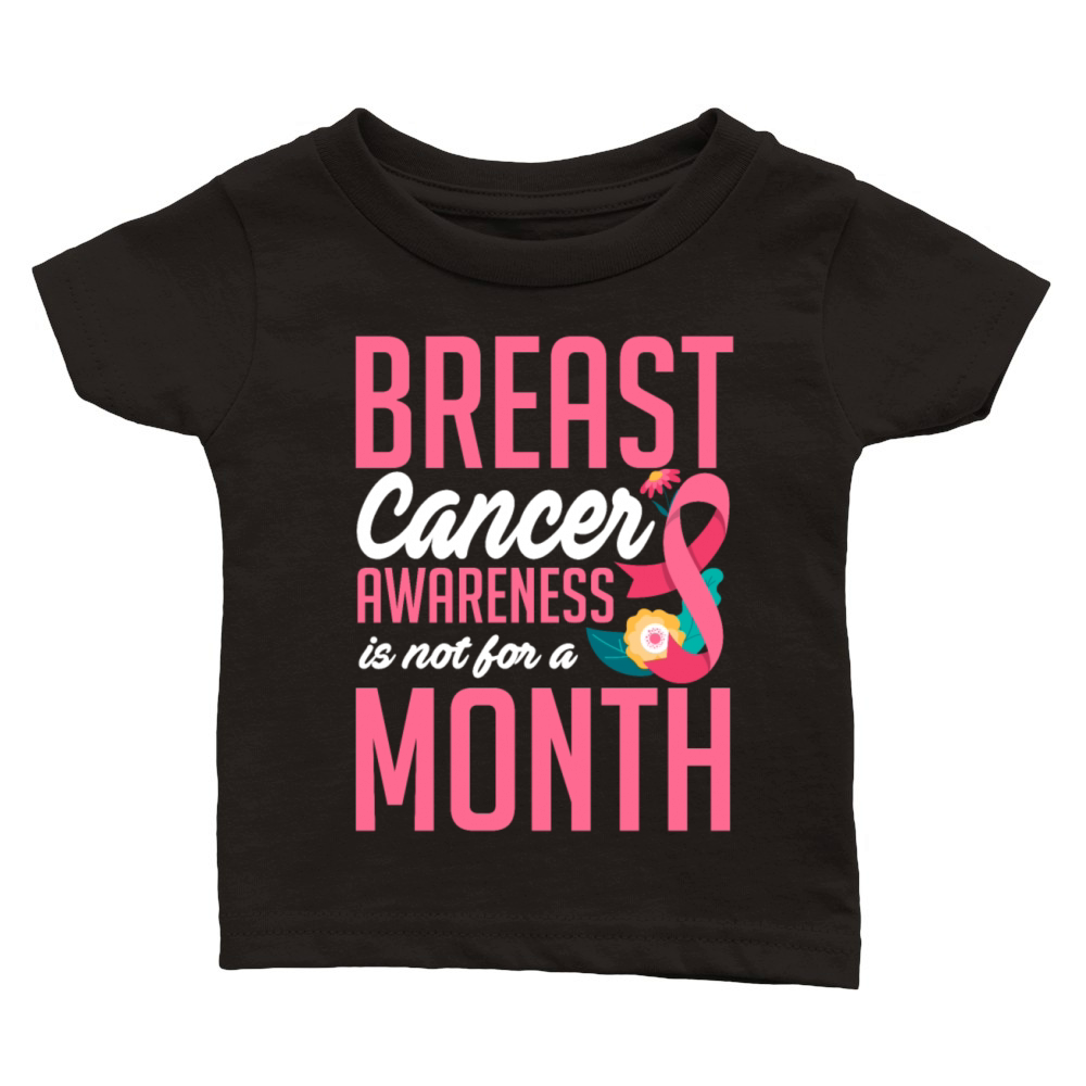 Breast Cancer Awareness Classic Baby Crewneck T-shirt