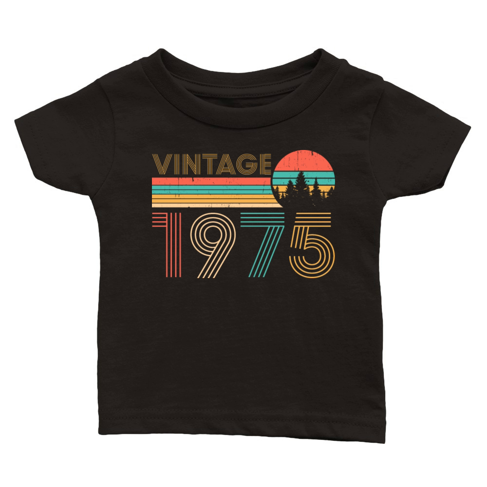 vintage 1975 Classic Baby Crewneck T-shirt