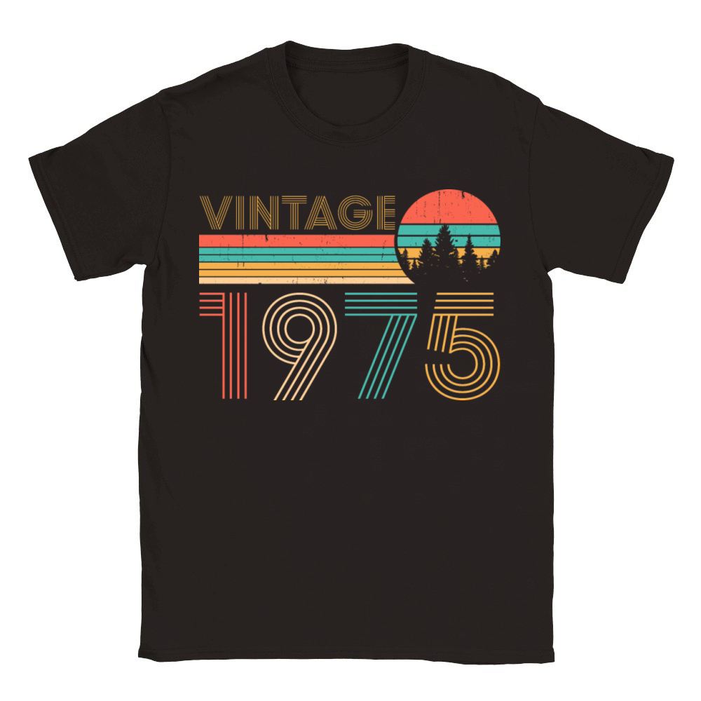 vintage 1975 Classic Kids Crewneck T-shirt
