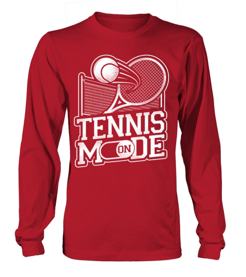 Funny Tennis Player Racket Tennis Long sleeved Unisex