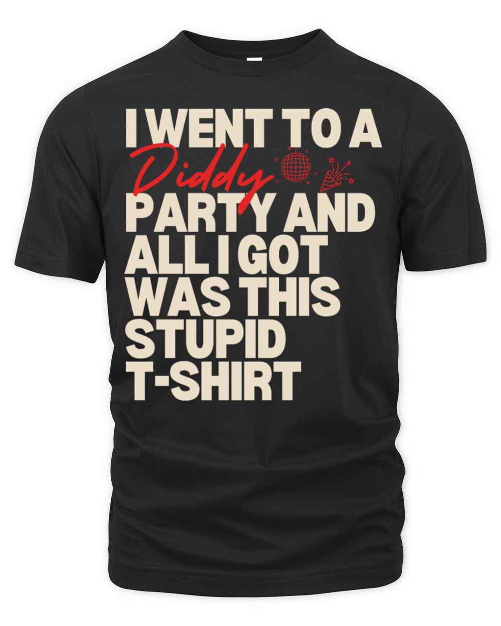 Diddy Party Organic Unisex T-shirt