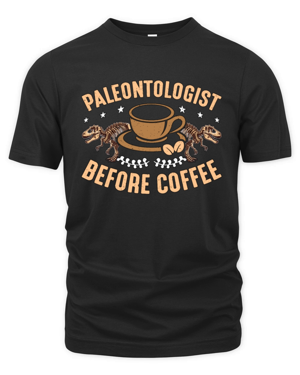 Paleontologist Before Fossil Hunter Coffee Lover Organic Unisex T-shirt