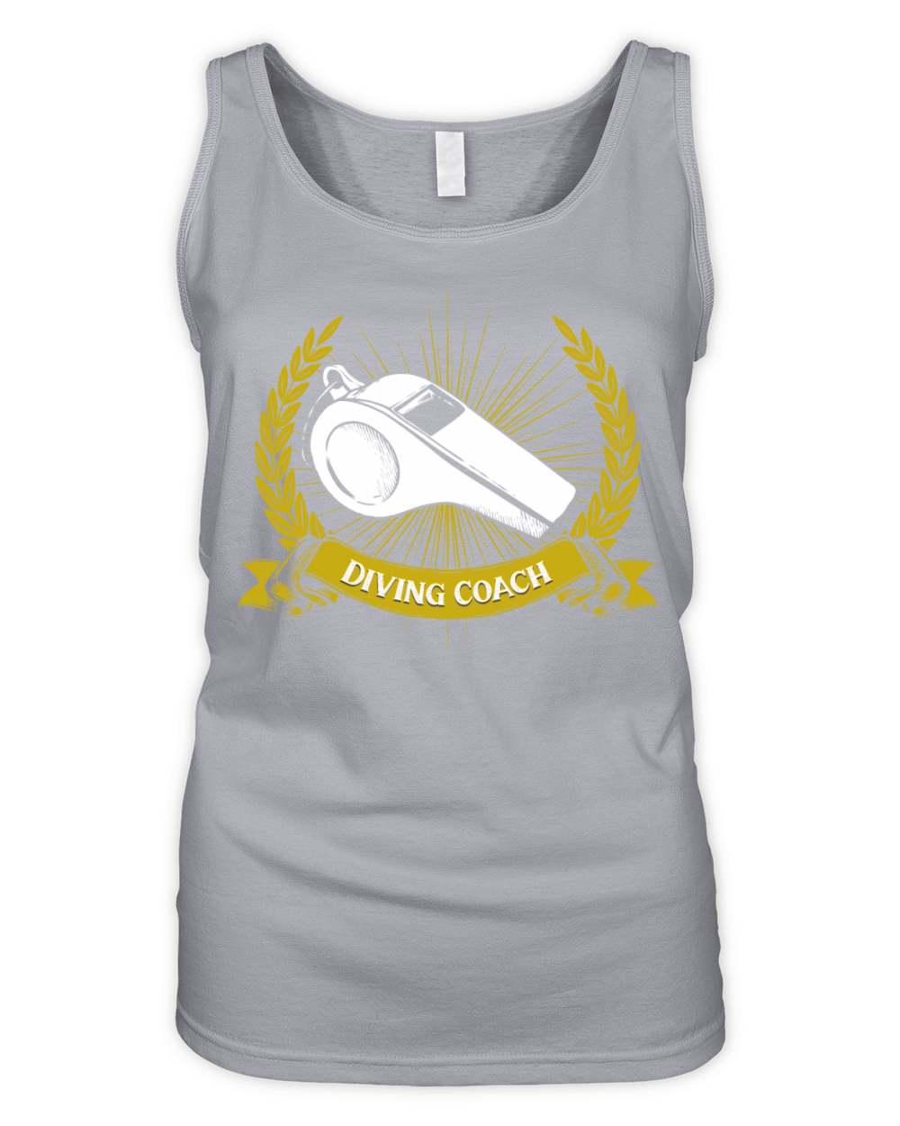Diving Coach Diver Funny Scuba Diving Humor Saying Organic Women's Tank Top