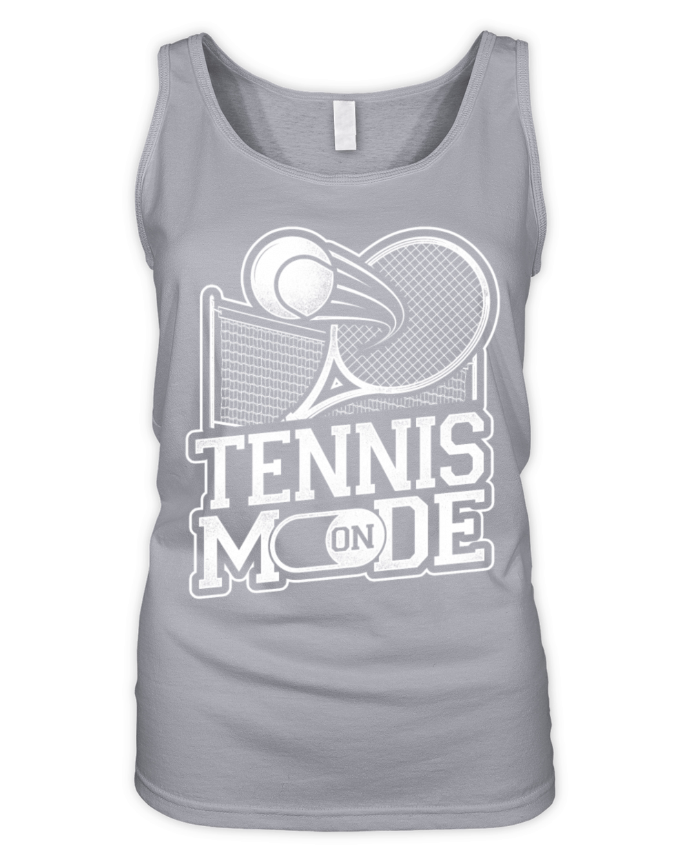 Funny Tennis Player Racket Tennis Organic Women's Tank Top