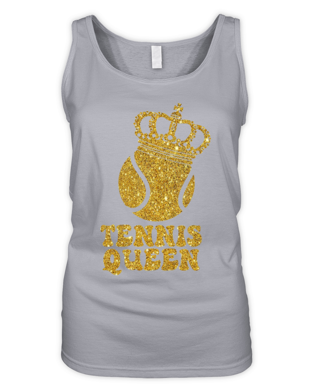 Funny Tennis Player Racket Tennis Organic Women's Tank Top