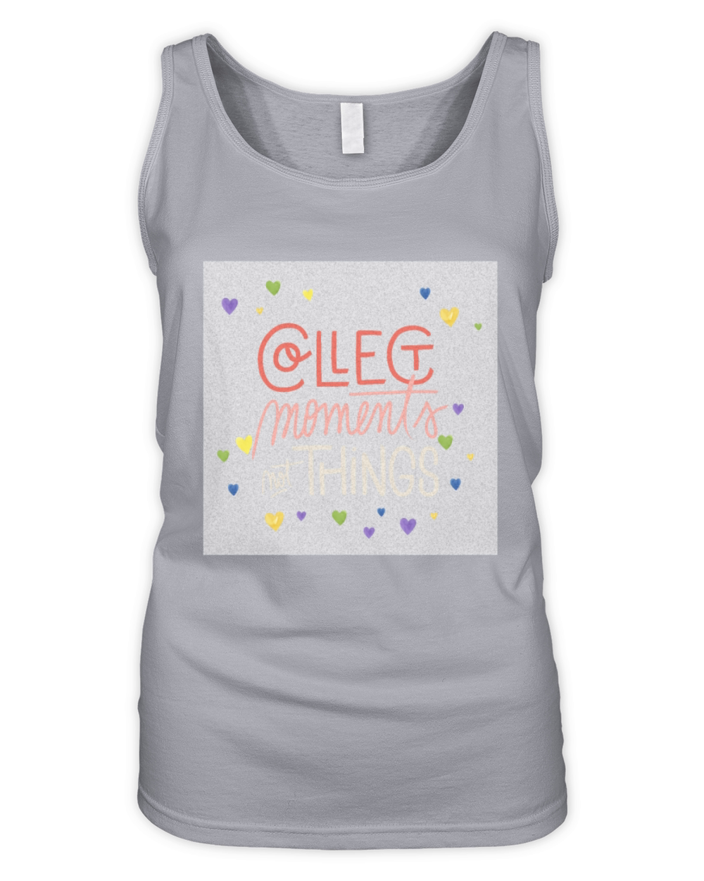 Motivation for the lazy lifestyle Design Organic Women's Tank Top