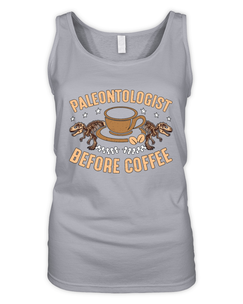 Paleontologist Before Fossil Hunter Coffee Lover Organic Women's Tank Top