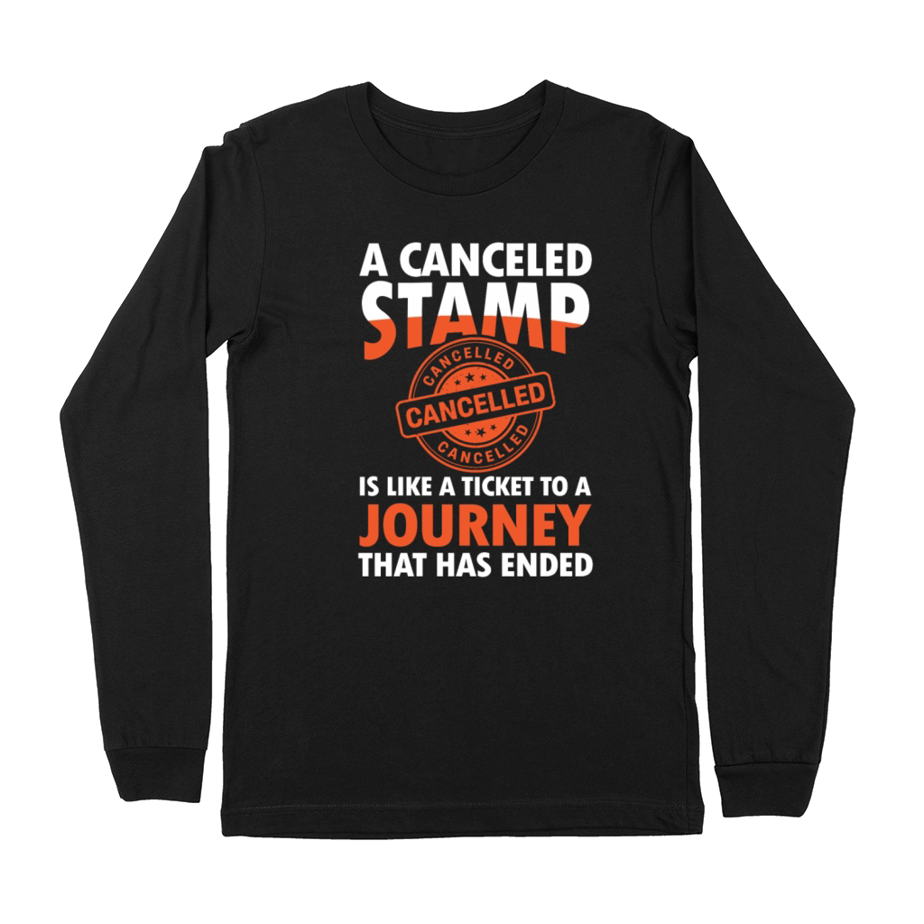 Funny Postal Humor Stamp Collection Premium Long Sleeve