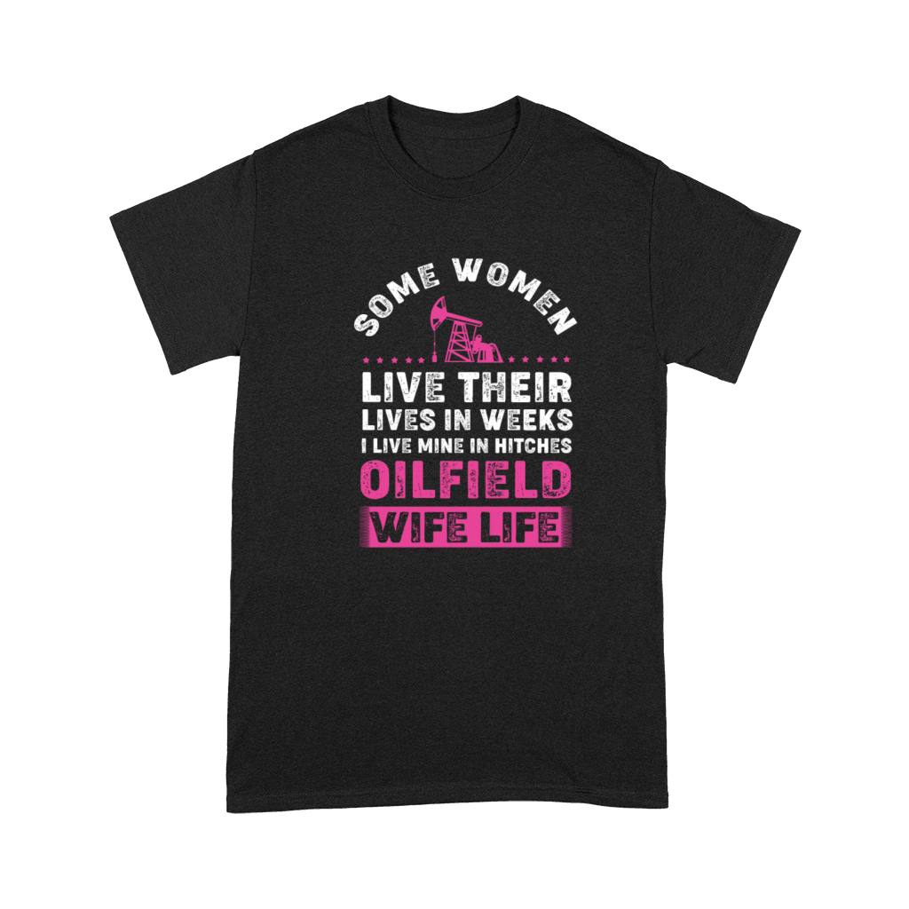 Vintage Oilfield Worker Oilfield Wife Life Premium T-shirt