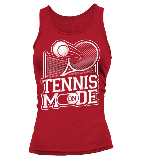 Funny Tennis Player Racket Tennis Tank top Woman