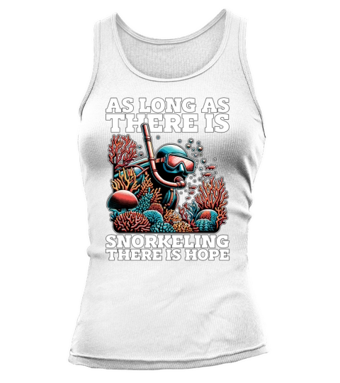 Snorkeling As Long As There Is Marine Biologist Tank top Woman