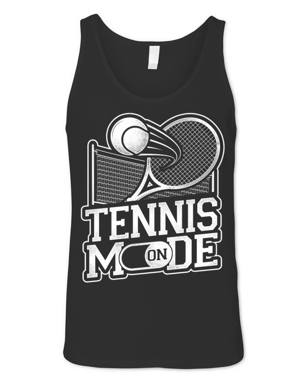 Funny Tennis Player Racket Tennis Unisex Jersey Tank