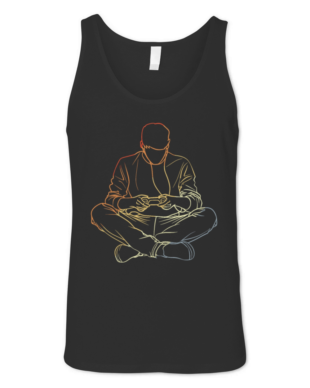 Gaming Boy Vintage Look Unisex Jersey Tank