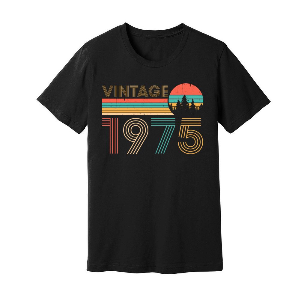 vintage 1975 Unisex Jersey Tee