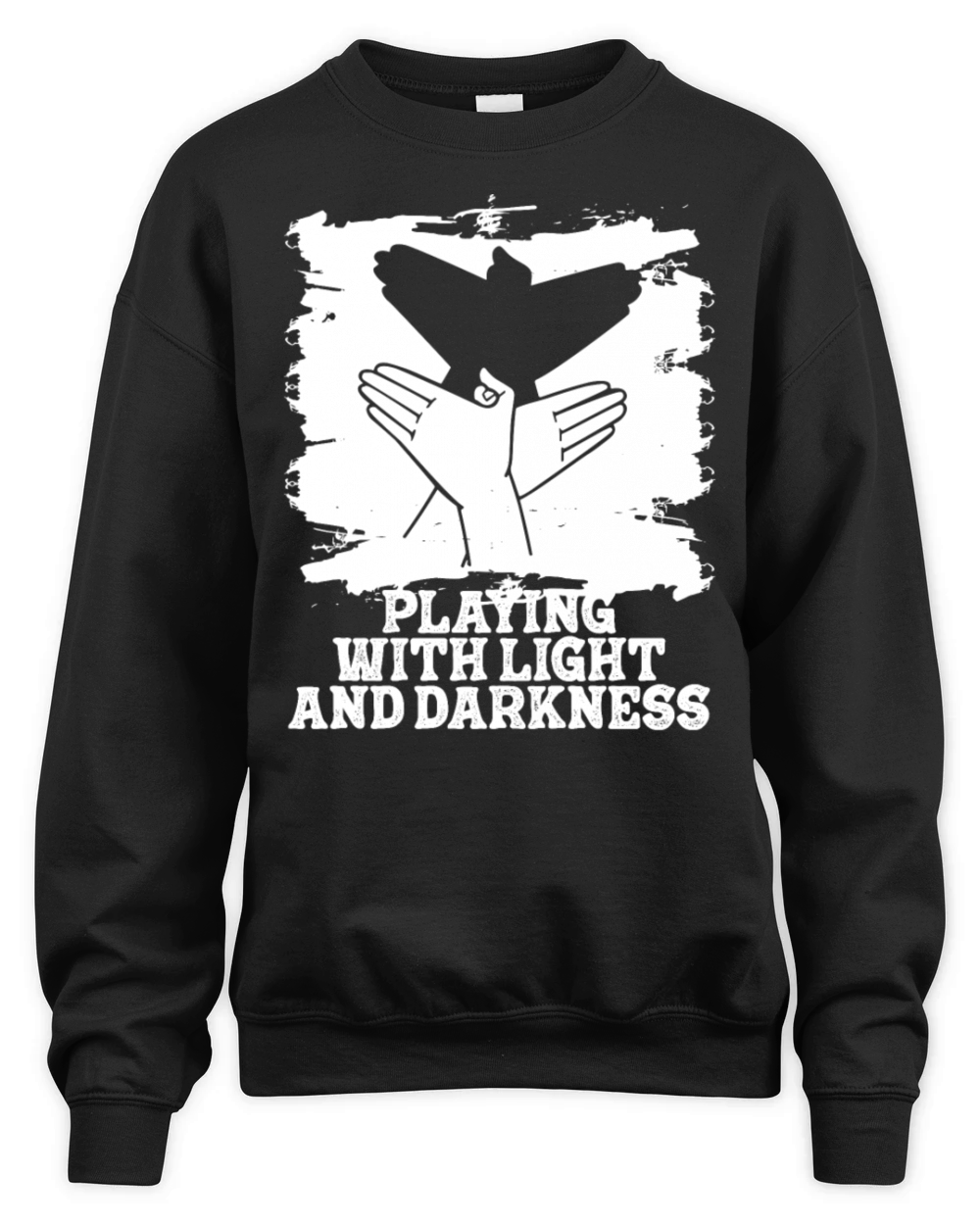 Shadow Puppetry Theater Show Art Unisex Premium Crewneck Sweatshirt
