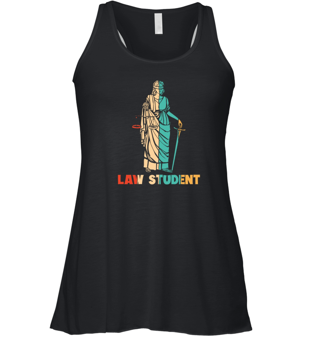 Retro Legal Studies Law School University Law Women's Flowy Tank Top