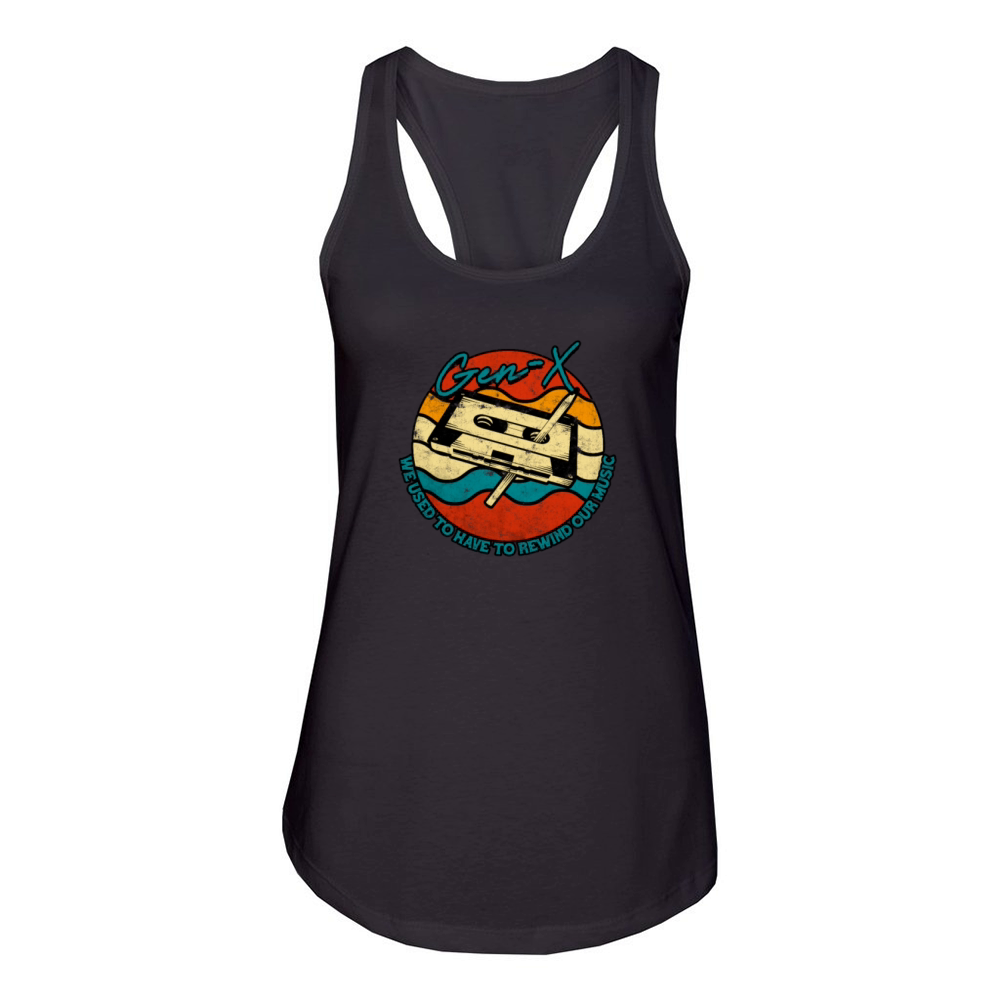 GEN-X Rewind - Vintage Women's Racerback Tank