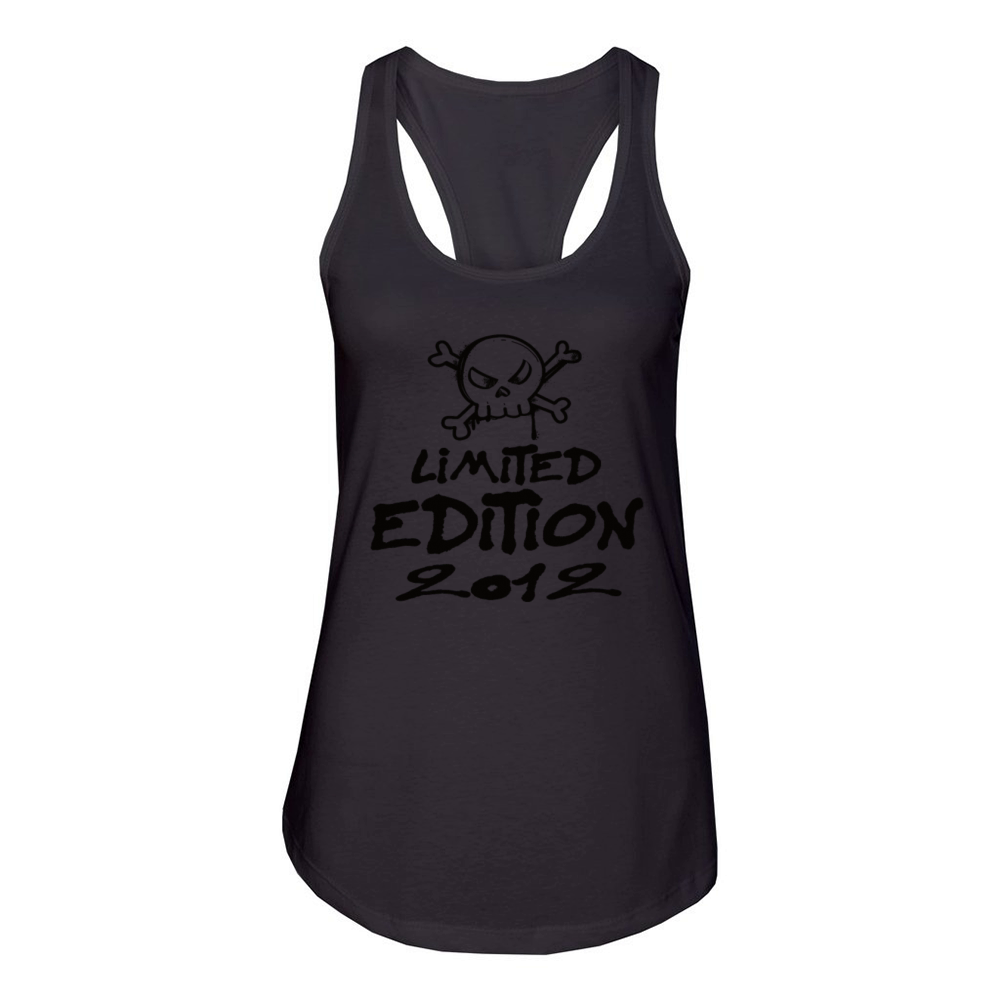 Limited Edition 2012 Birthday 2012 Born Women's Racerback Tank