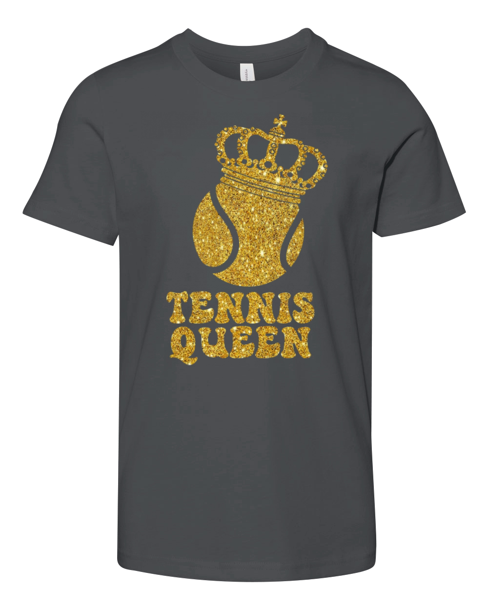 Funny Tennis Player Racket Tennis Youth Unisex Jersey Tee