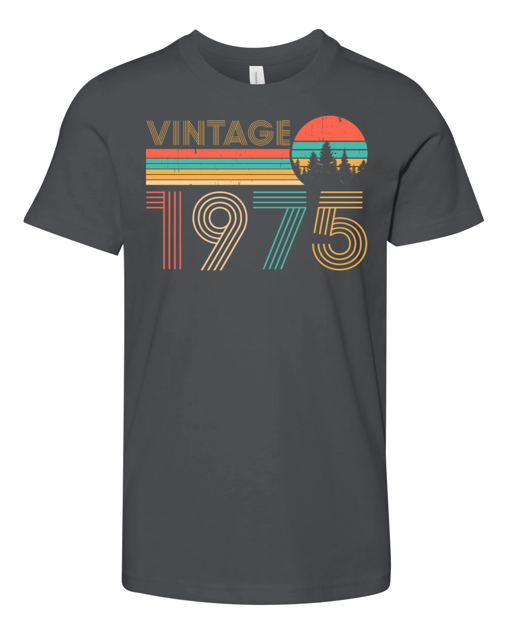 vintage 1975 Youth Unisex Jersey Tee