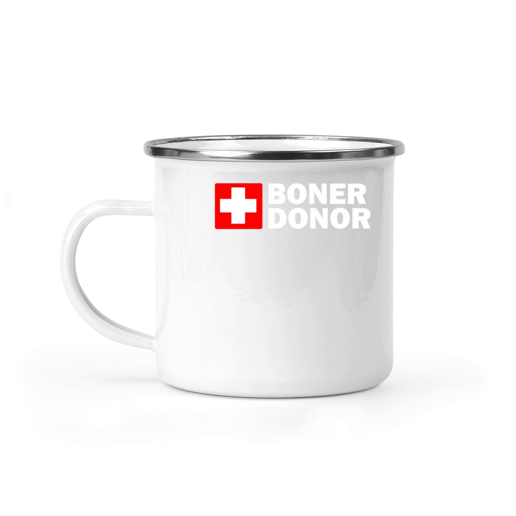 Boner Donor Funny Halloween Costume Idea Camping Mug