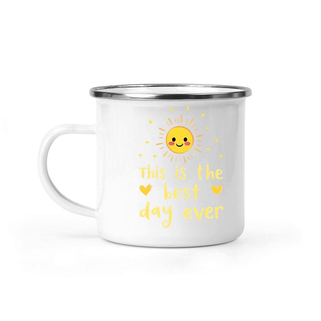 Funny Saying Witty Sarcastic Humor Best Day Ever Camping Mug