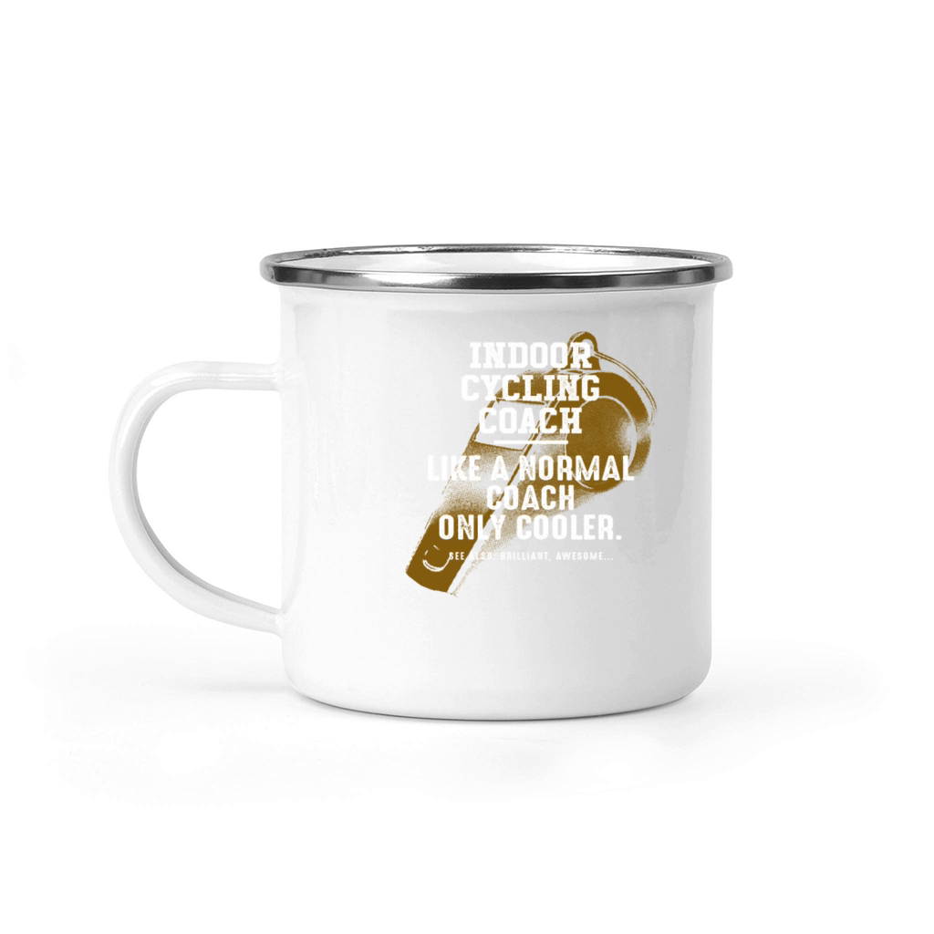 Indoor Cycling Coach Like a Normal Coach Indoor Bi Camping Mug