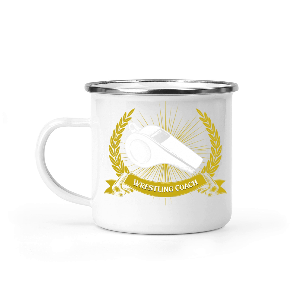 Wrestling Coach Wrestler Funny Contact Sports Humo Camping Mug