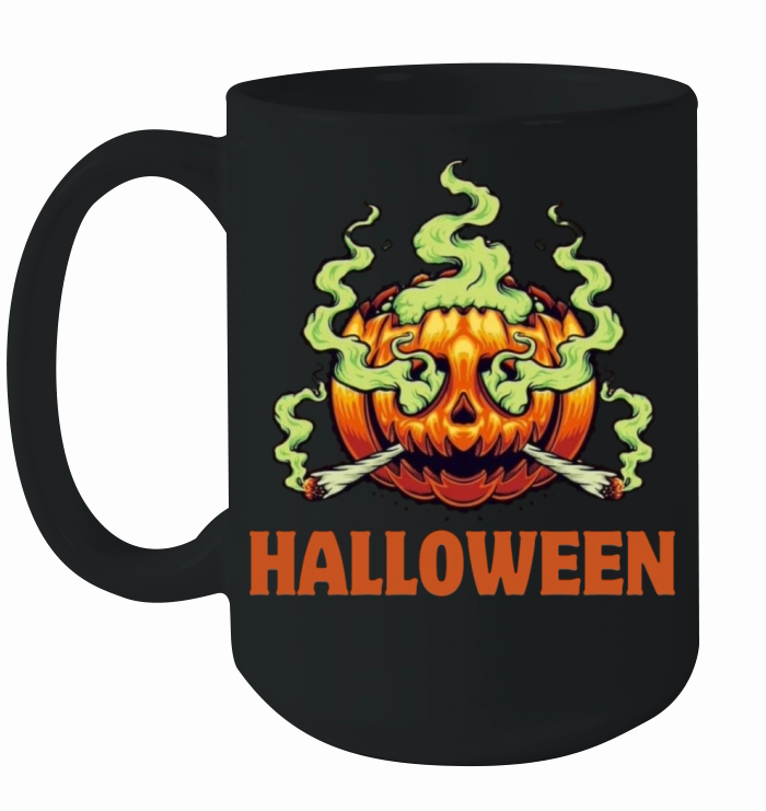 halloween GHOST HAPPY HALLOEEN Ceramic Mug