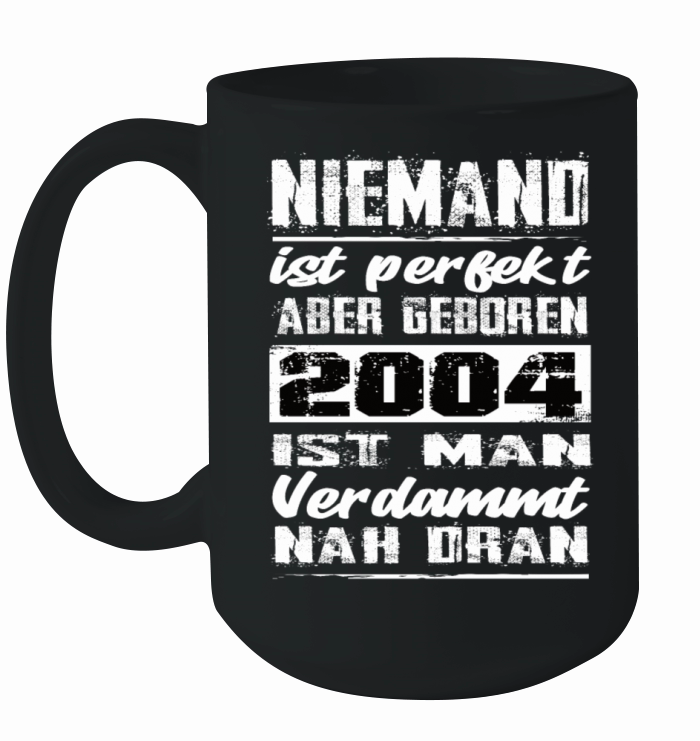 Nobody Is Perfect But Born 2004 Birthday Ceramic Mug
