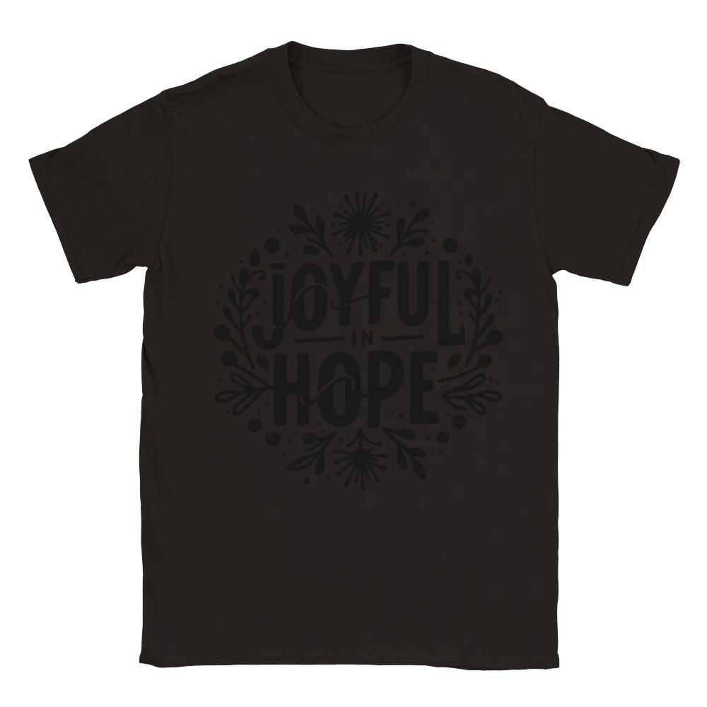 Joyful in Hope Classic Kids Crewneck T-shirt
