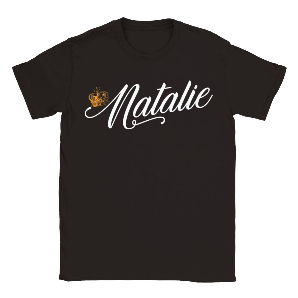 Natalie Name for Women Kids Toddlers - Natalie Classic Kids Crewneck T-shirt
