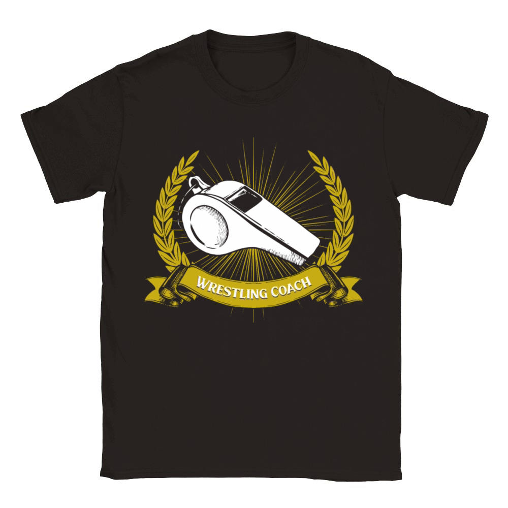 Wrestling Coach Wrestler Funny Contact Sports Humo Classic Kids Crewneck T-shirt