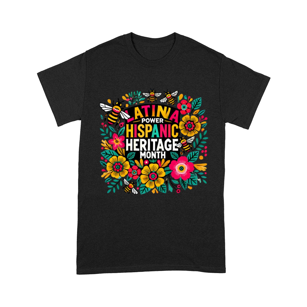Latina floral girl power Hispanic Heritage month Comfort T-shirt