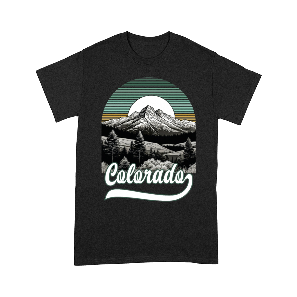 Sunset Outdoors Scenic Hiking Colorado Mountains Comfort T-shirt
