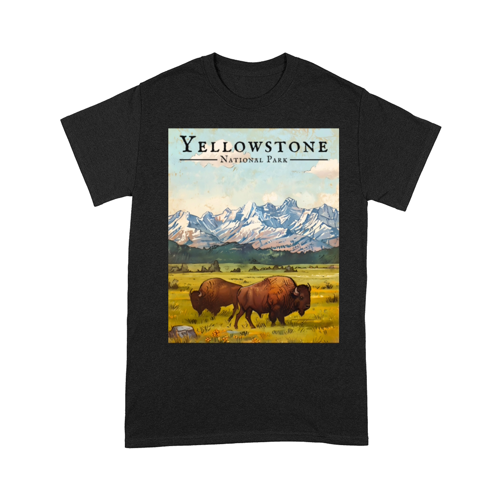 Yellowstones Majestic Wilderness Comfort T-shirt