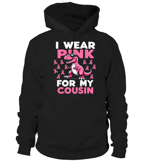 Breast Cancer Pink Awareness Design Hoodie Unisex