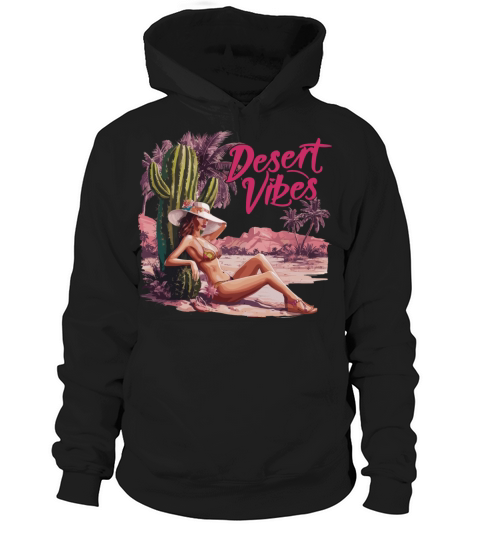 Sunset Desert Vibes Vacation Adventure for a Hoodie Unisex