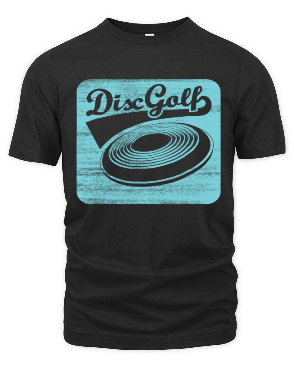 Disc Golf In Retro Vintage Style Frisbee Organic Unisex T-shirt