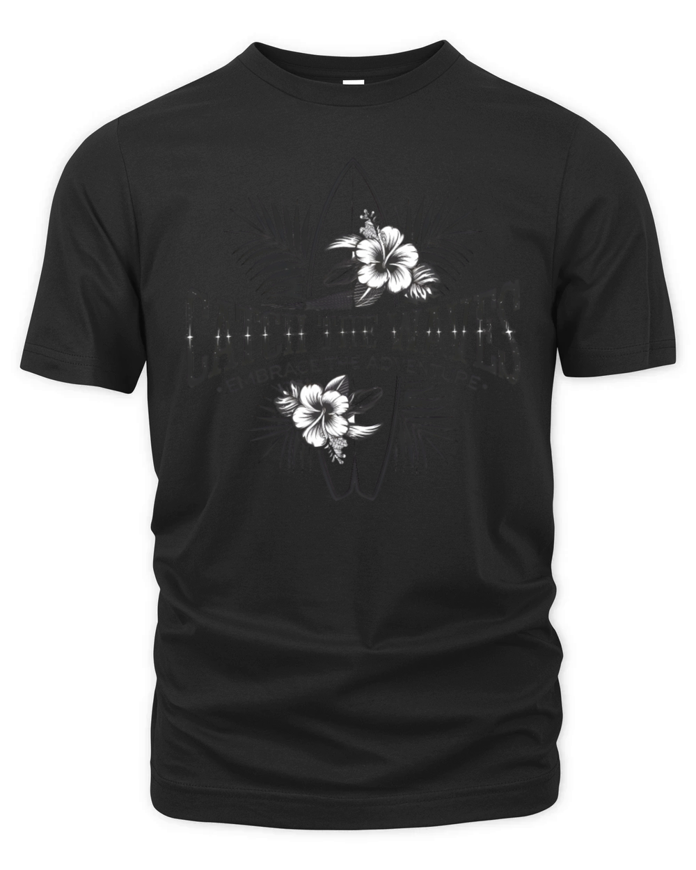 Quotes Catch the Waves Organic Unisex T-shirt