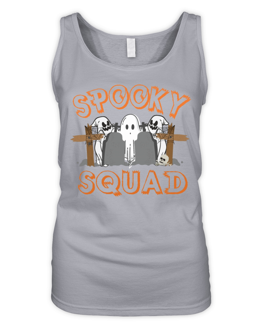 Spooky Squad 2024 Spooky Season Funny Boo Organic Women's Tank Top