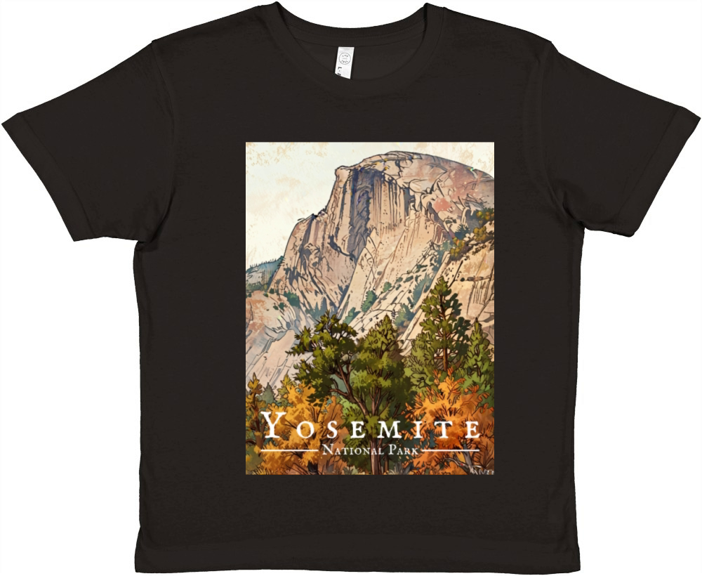 Half Dome - Yosemite National Park Premium Kids Crewneck T-shirt