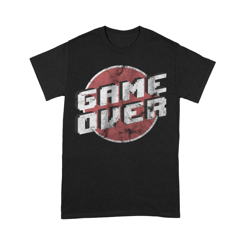 vintage retro game pixel gameover Premium T-shirt