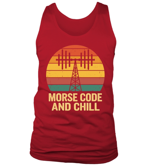 Amateur Radio Operator Ham Radio Morse Code And Tank Top Unisex